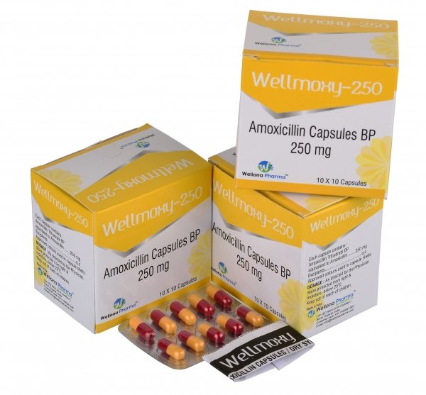 Amoxycillin 250mg Capsules