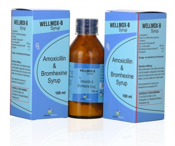 Amoxycillin Bromhexine Syrup