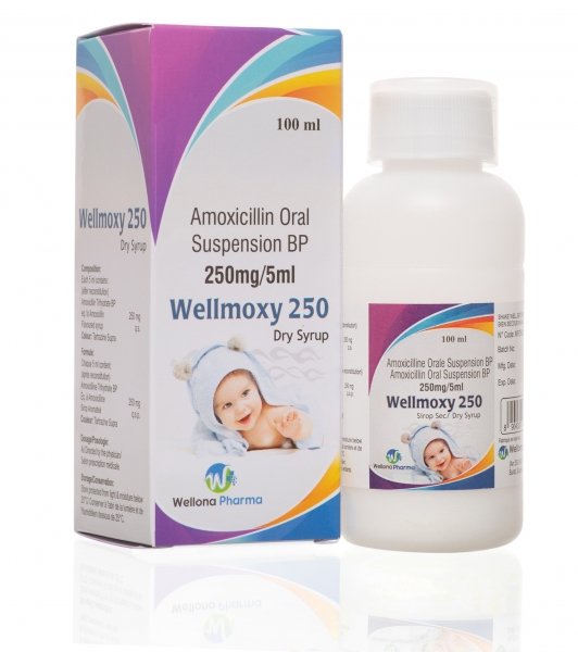 Amoxycillin 250mg  Suspension