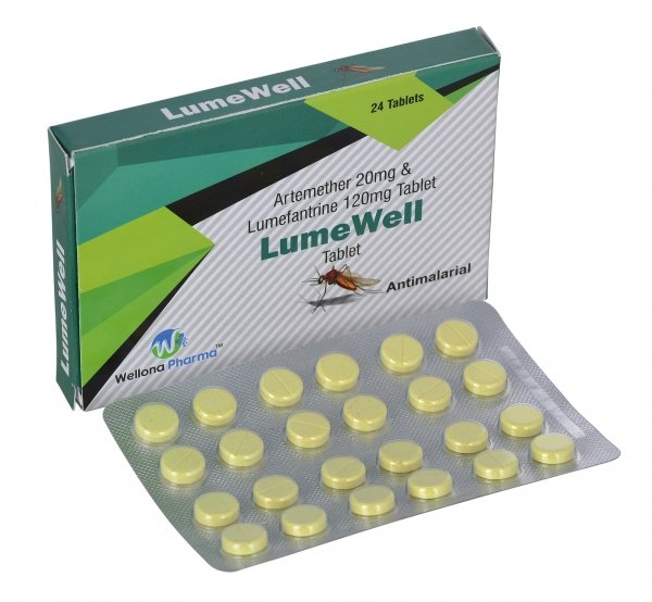 Artemether 20mg Lumefantrine 120mg Tablets