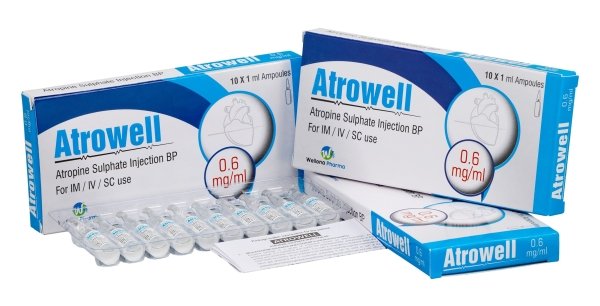Atropine Sulphate Injection 0.6mg