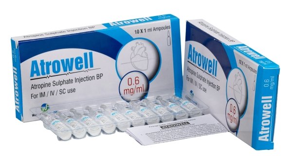 Atropine Sulphate Injection 0.6mg