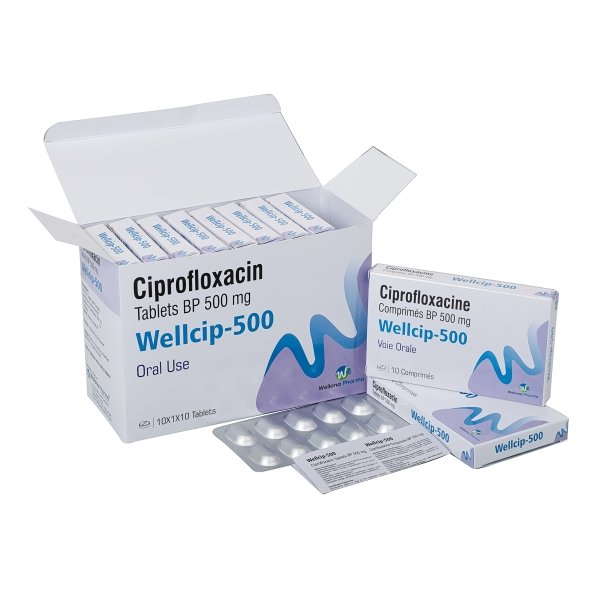 Ciprofloxacin 500mg Tablets