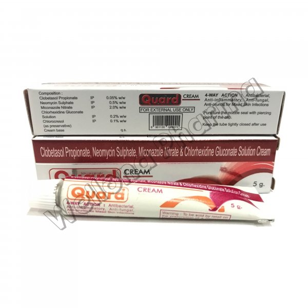 Clobetasol Neomycin Miconazole Chlorhexidine Cream