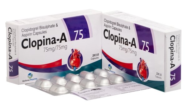 Clopidogrel & Aspirin Capsules (75+75)