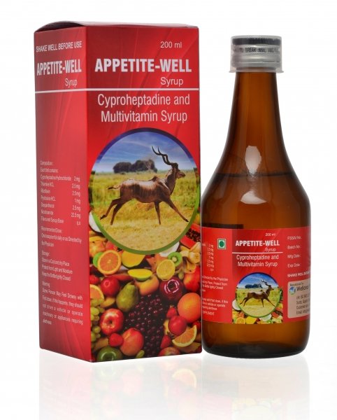 Cyproheptadine and Multivitamin Syrup