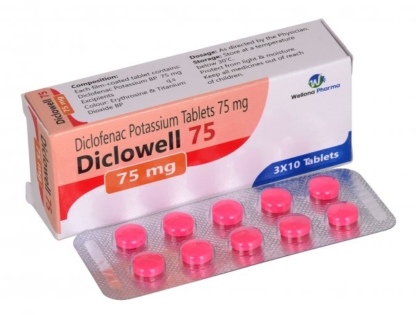 Diclofenac 75mg Tablets