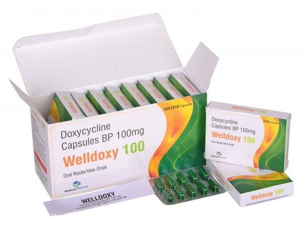 Doxycycline 100mg Capsules