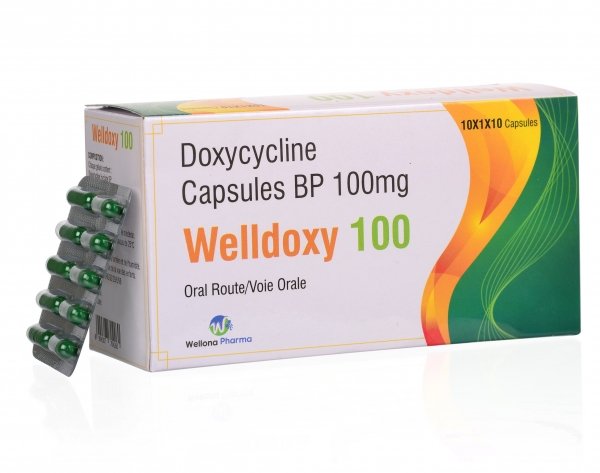 Doxycycline 100mg Capsules