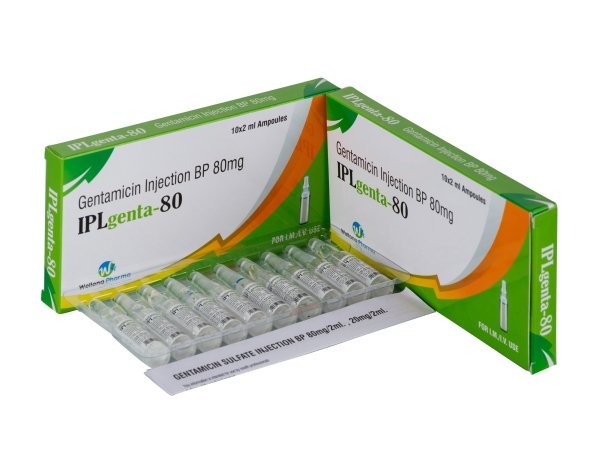 Gentamicin 80mg Injection