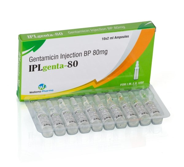Gentamicin 80mg Injection