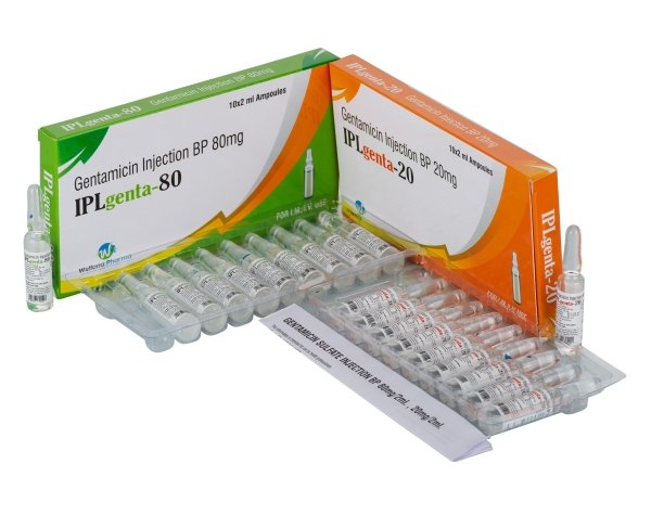 Gentamicin 80mg Injection