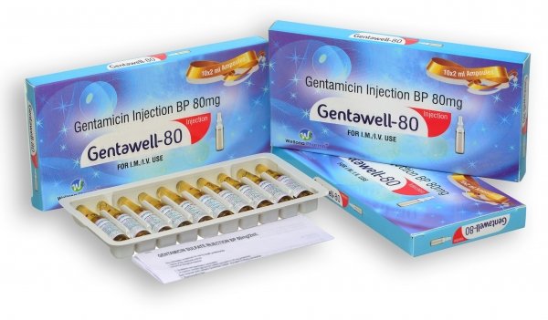 Gentamicin 80mg Injection