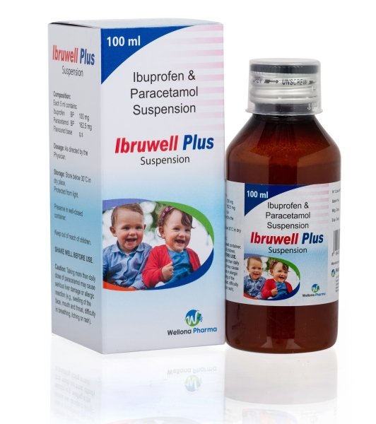 Ibuprofen Paracetamol Suspension