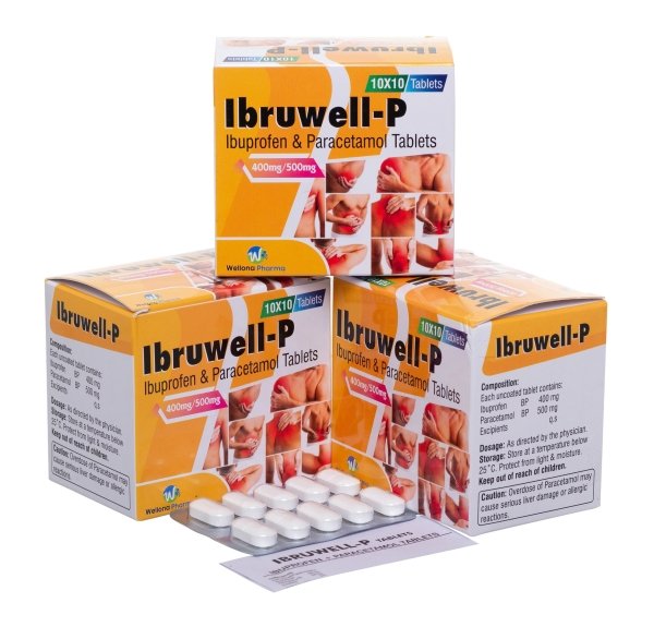 Ibuprofen & Paracetamol Tablets