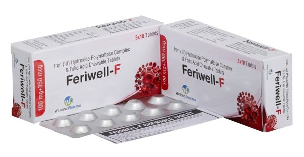 Iron (III) Hydroxide Polymaltose Complex & Folic Acid Chewable Tablets