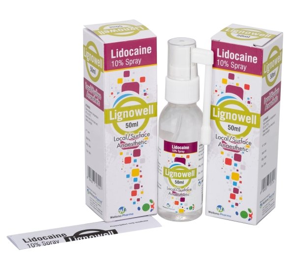Lidocaine Spray