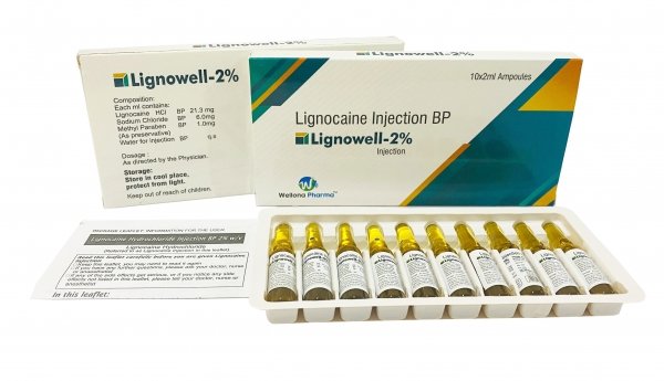 Lidocaine 2% Ampoules