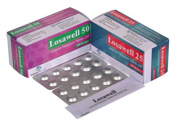 Losartan 50mg Tablets