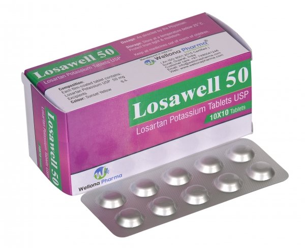 Losartan 50mg Tablets