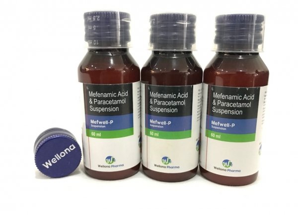Mefenamic Acid Paracetamol Suspension