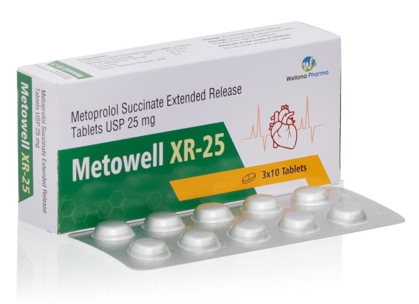 Metoprolol 25mg Tablets