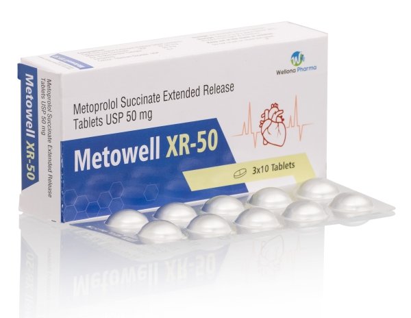 Metoprolol 50mg Tablets