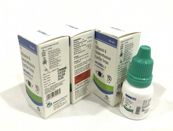 Ofloxacine & Dexamethasone Eye Drops