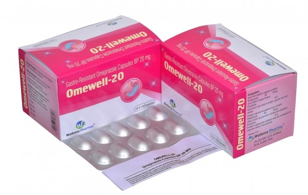 Omeprazole 20mg Capsules