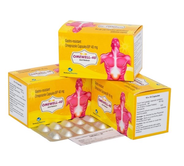 Omeprazole 40mg Capsules