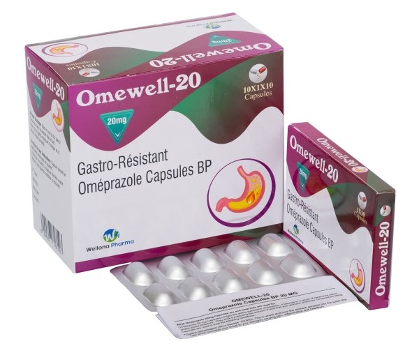 Omeprazole 20mg Capsules