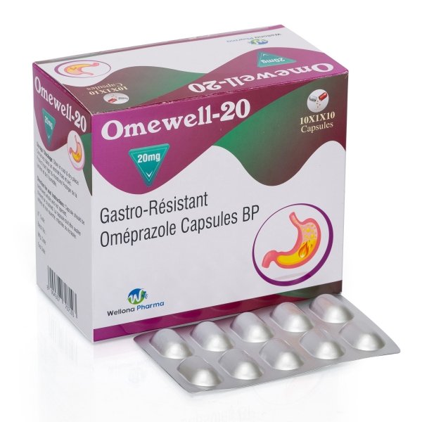 Omeprazole 20mg Capsules