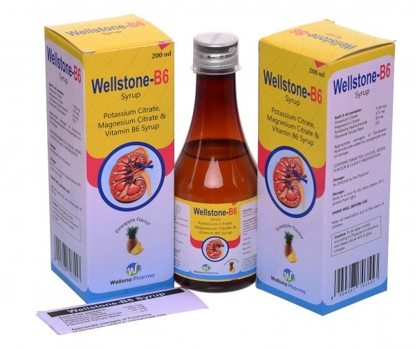 Potassium Citrate Magnesium Citrate & Vitamin B6 Syrup
