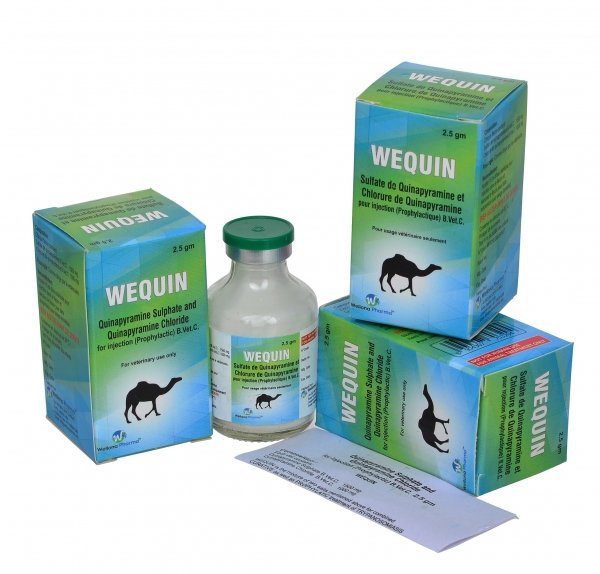 Quinapyramine Sulphate And Quinapyramine Chloride Injection
