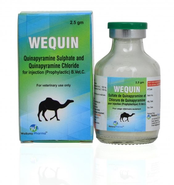 Quinapyramine Sulphate And Quinapyramine Chloride Injection